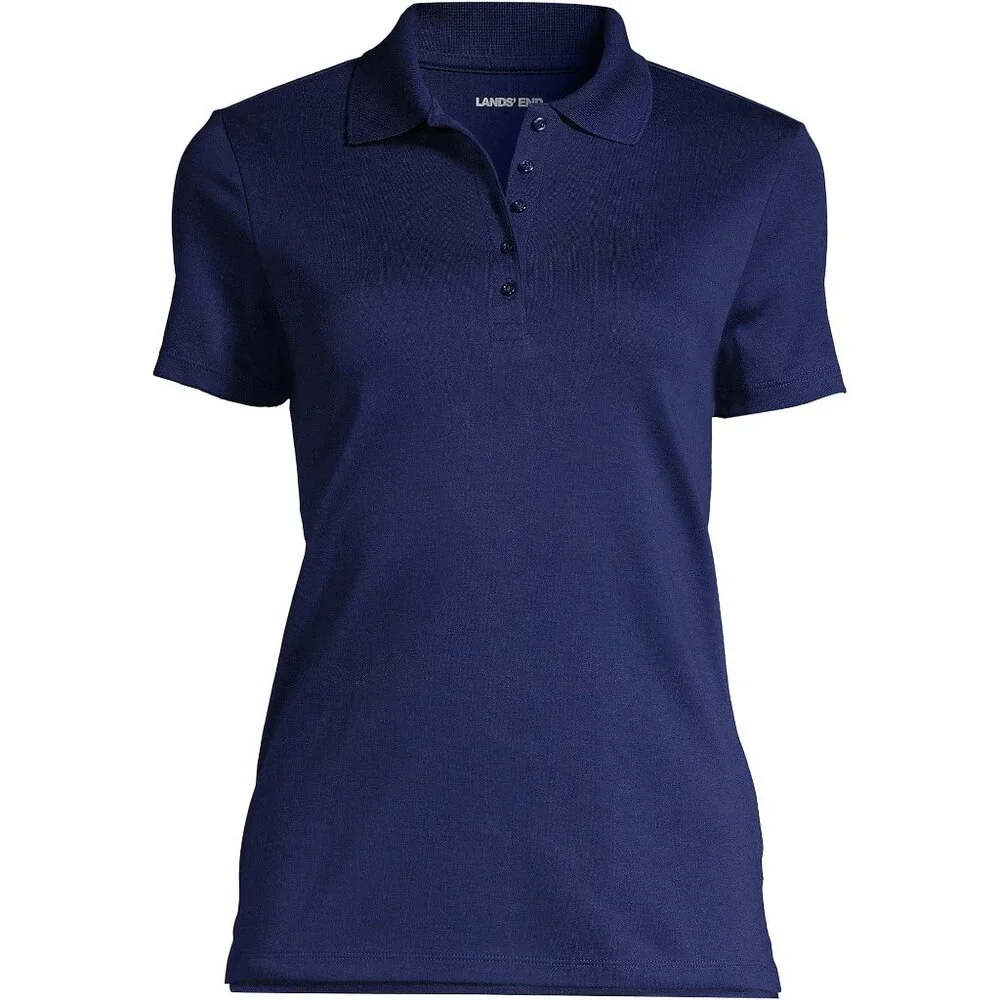 Lands End Women's Plus Size Supima Cotton Polo Sz 2X - Picture 4 of 11